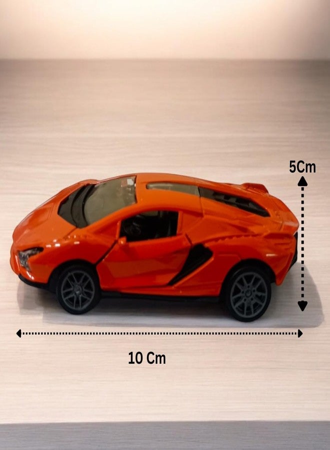 Stylbase die cast Pull Back Cars for Kids 10 Cm Alloy Metal car Kids Toys for 2 - 5 Years | Vehicles Toys with Openable Door Games for Boys Playtime Adventures Birthday Gift - Image 3